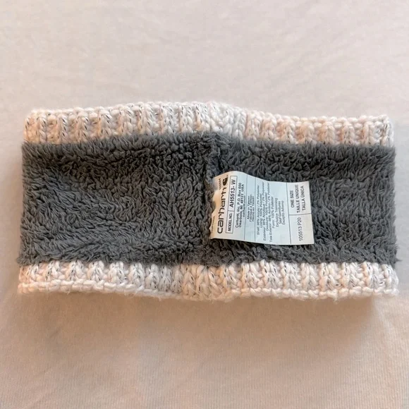 Carhartt Women’s Pink Knit Sherpa-Lined Headband - Picture 8 of 11